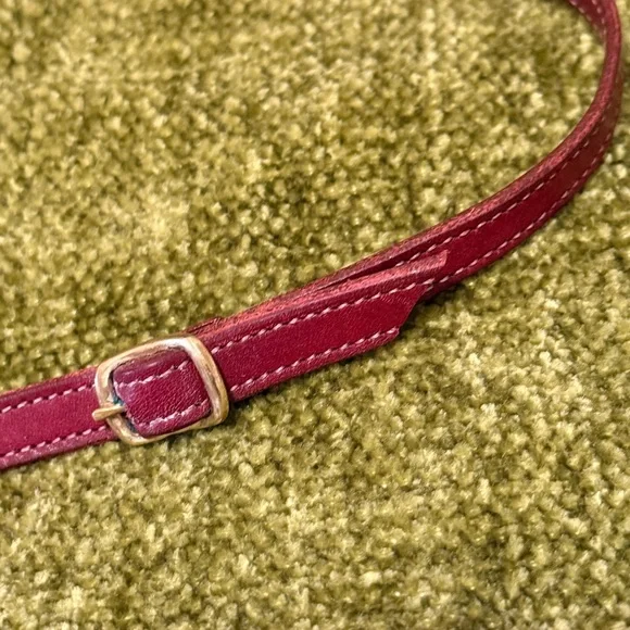 Dooney & Bourke Large Zip Along in Solid Rouge - Picture 11 of 12